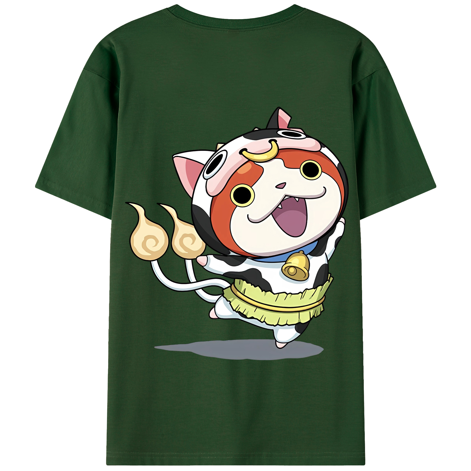 （画像用） 妖怪ウォッチ Yo-kai Watch 綿100％半袖Tシャツ（背面プリント）
